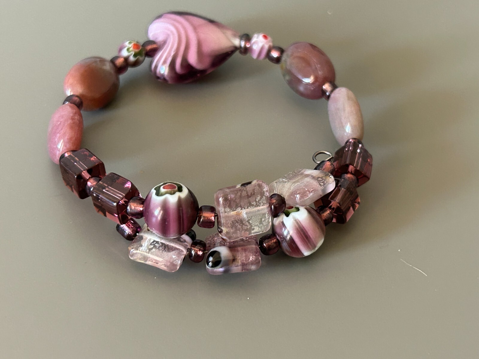 Glass Beed Wrap Bracelet 23017 -