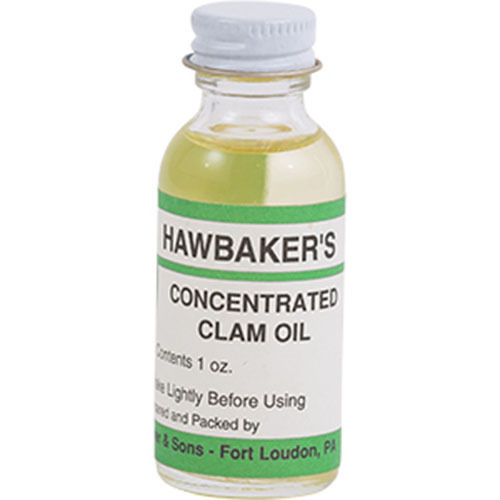 Hawbaker's Concentrated Clam Oil Lure 1 oz.