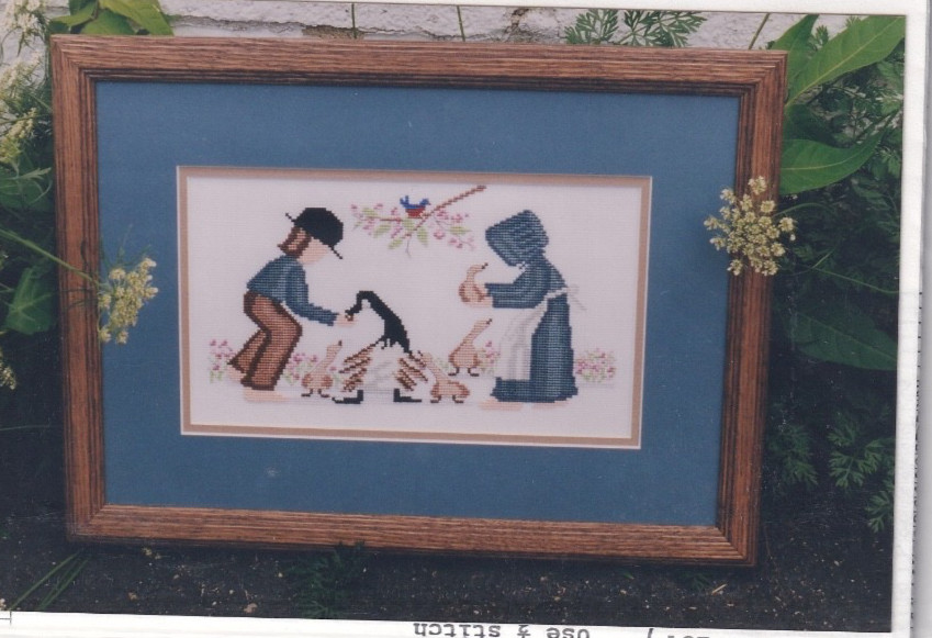 Diane Graebner Designs Counted Cross Stitch Pattern "Mama's Helpers" DGX-036