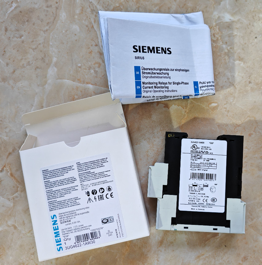 1 PC  NEW   3UG4622-1AW30 Current Control Relay#B695   CL