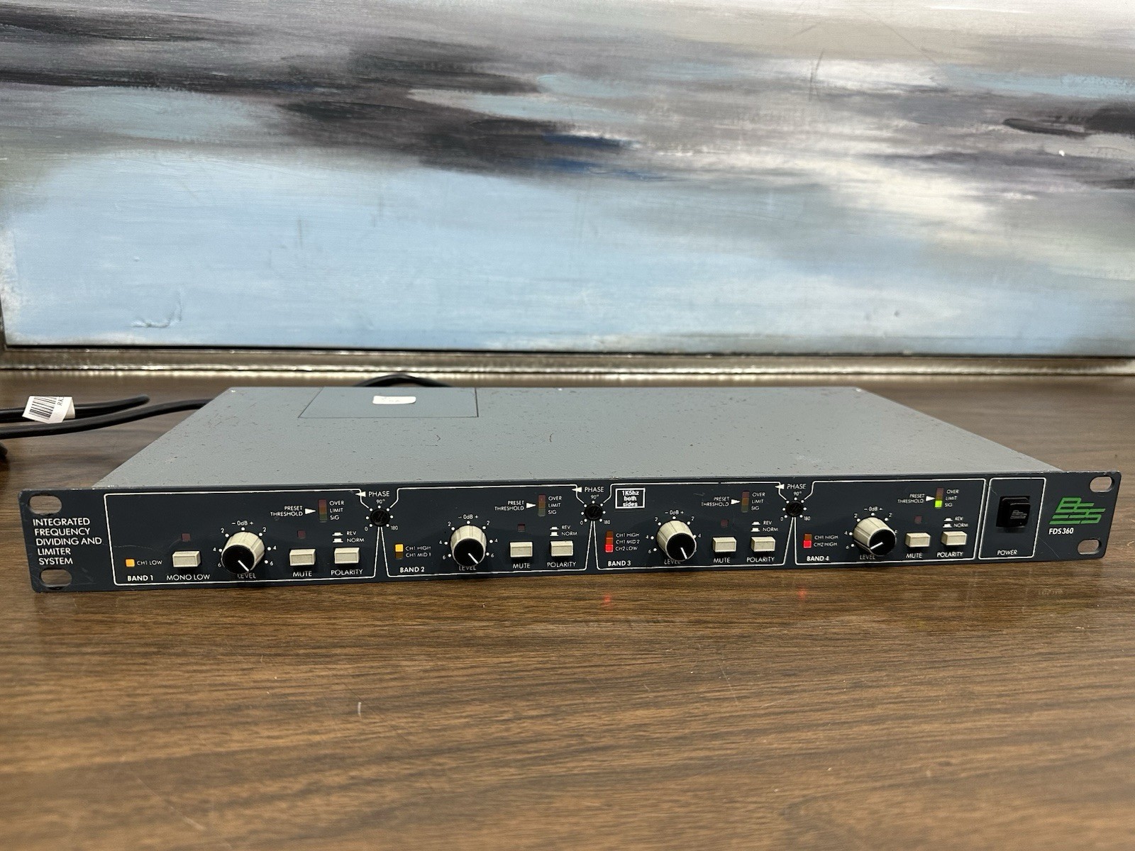 BSS FDS-360 Frequency Dividing System Crossovers - With Two Cards