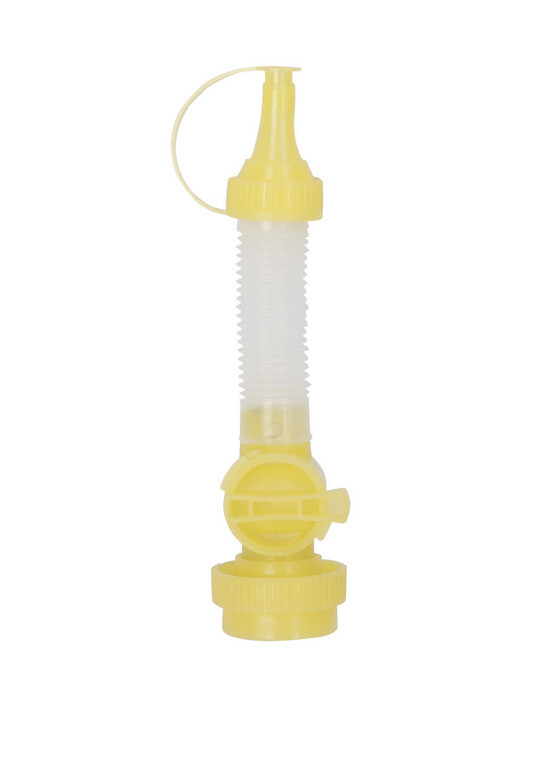 Ozark Trail FLEXIBLE SAFETY OIL FILL SPOUT BOTTLE ATTACHMENT On/Off Valve MARINE