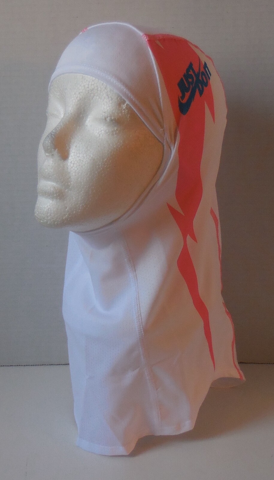 Nike Pro Printed HIJAB Interior Strap YOUTH White/Pink Gaze/Photo Blue XS/S
