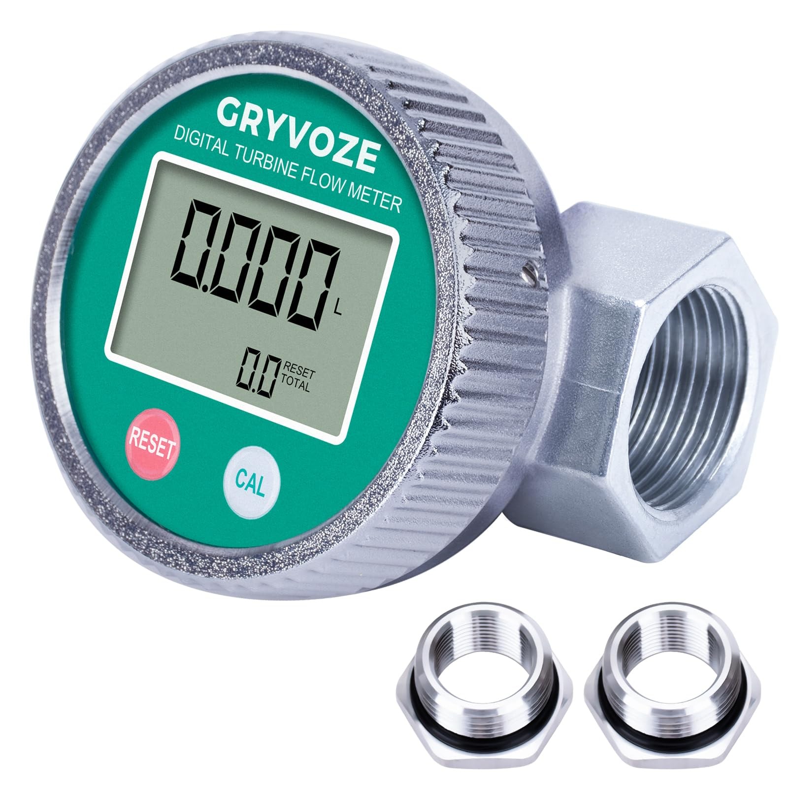 Waterproof 1 Inch Digital Water & Fuel Flow 1 inch & 3/4 IPX8