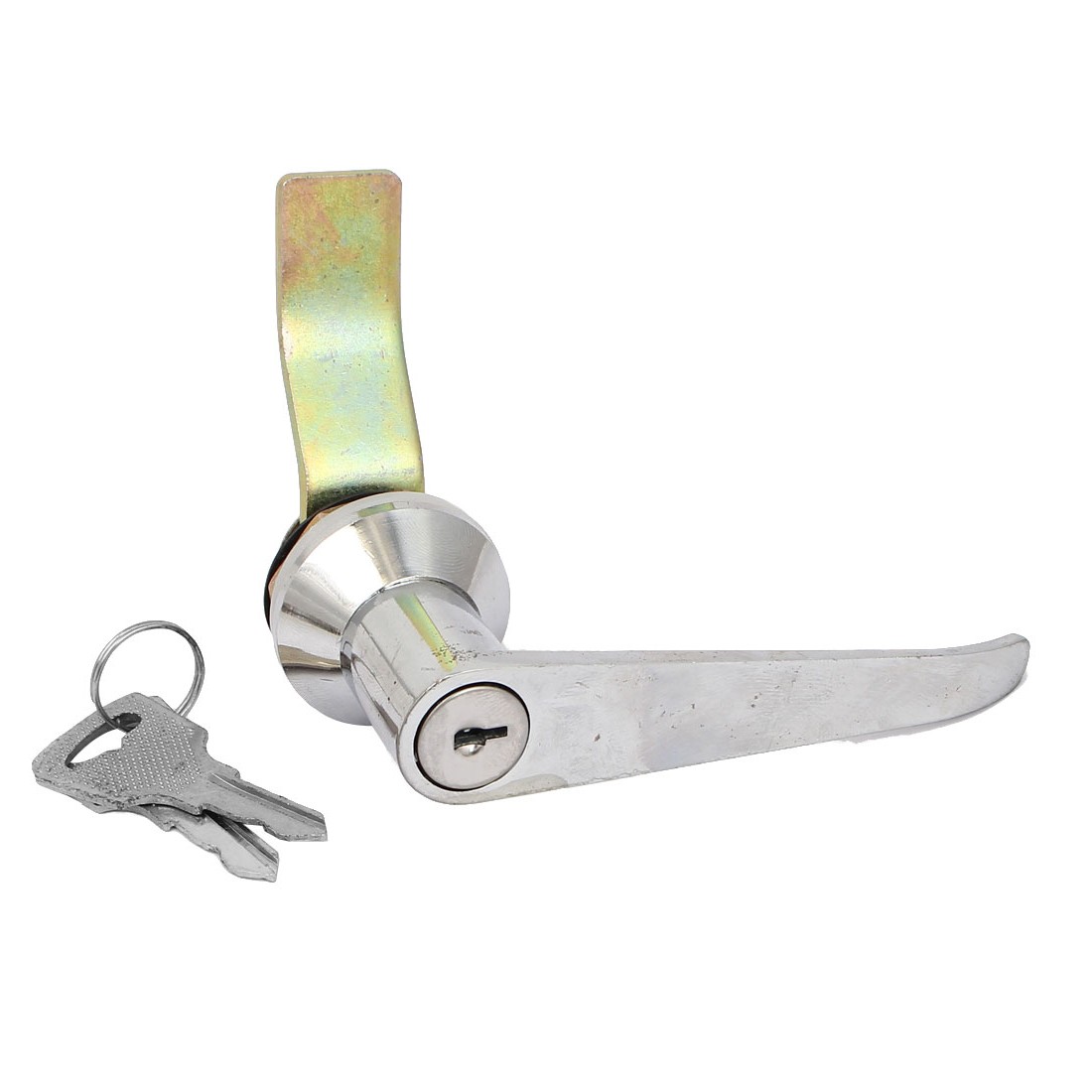 33 x 55 x 94mm Handle Latch Cam Lock for CABINET Locker with 2 Keys Plate