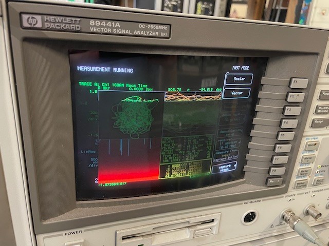 HP 89441A VECTOR SIGNAL ANALYZER DC-2650MHz WITH RF SECTION