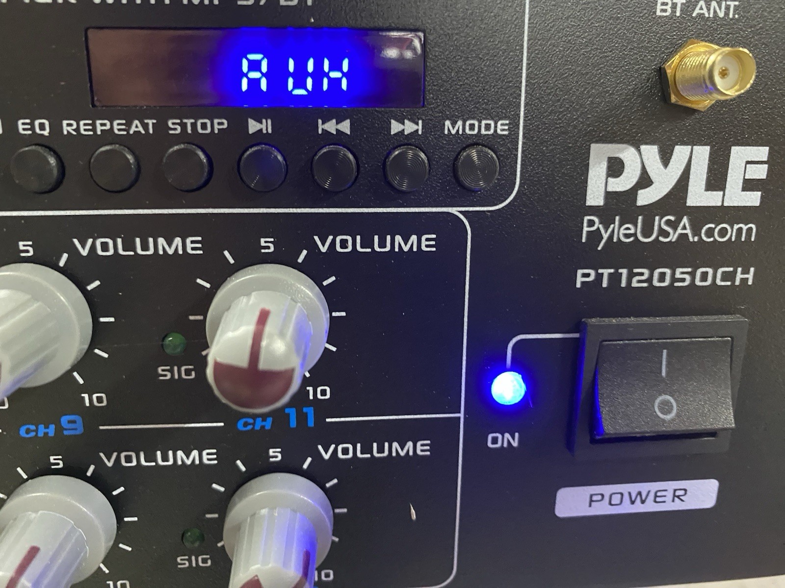 Pyle PT12050CH Wireless Bluetooth Power Amplifier