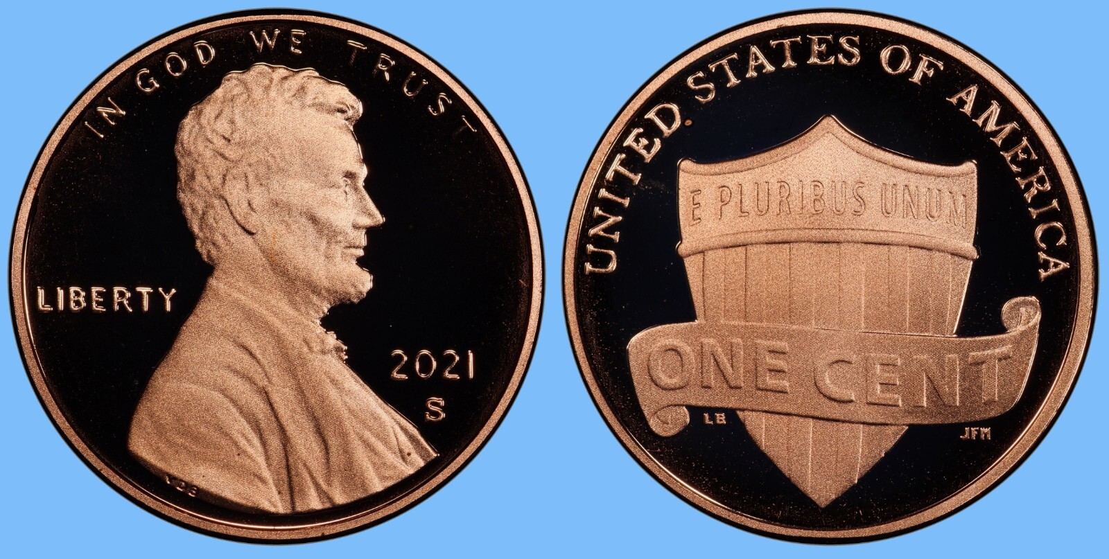 2021 S PROOF LINCOLN CENT ~ GEM CAMEO BU ~ U.S. MINT SET COIN!