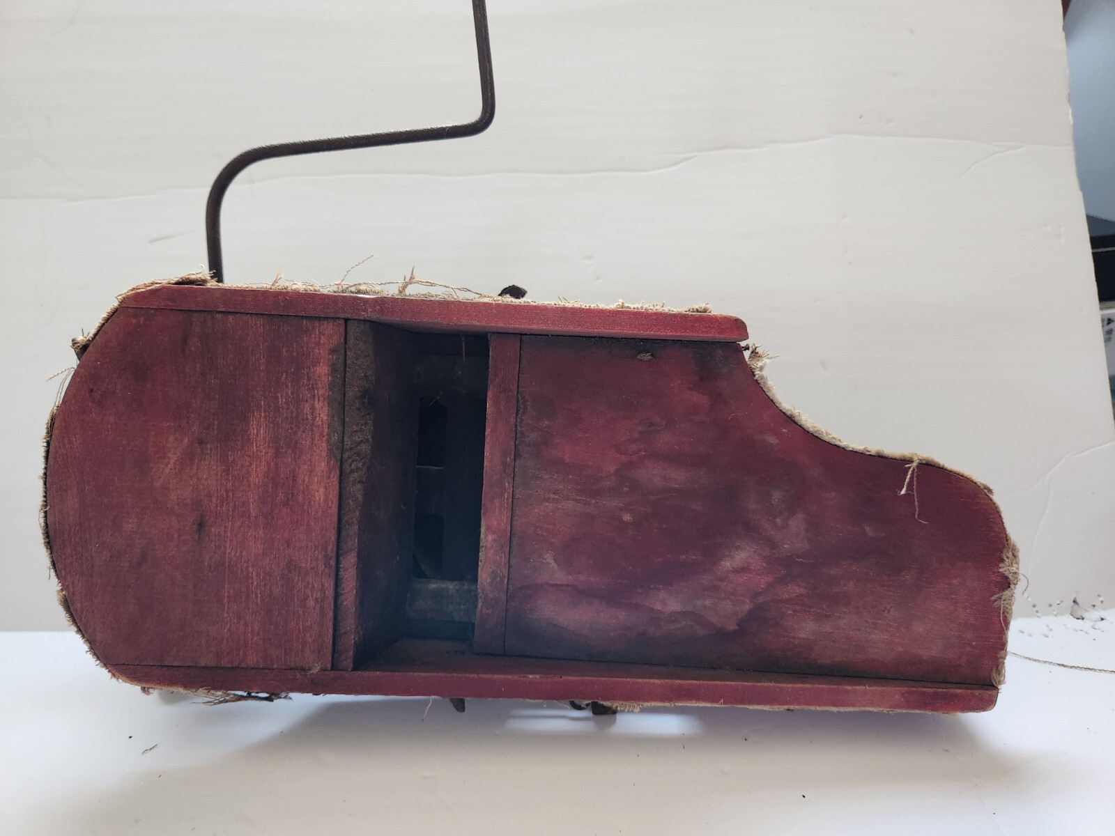 VINTAGE Seed Spreader With Primitive Cyclone Hand Crank
