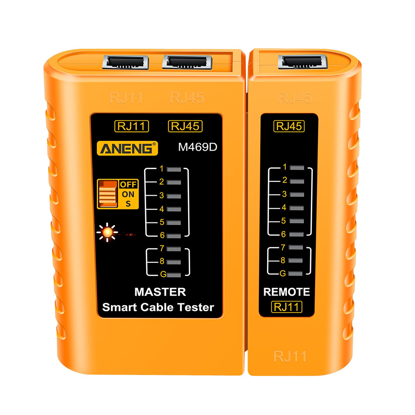 Networks Cable Tester Tool Ethernet RJ45 RJ11 LAN Wire Telephone Cable Tester e