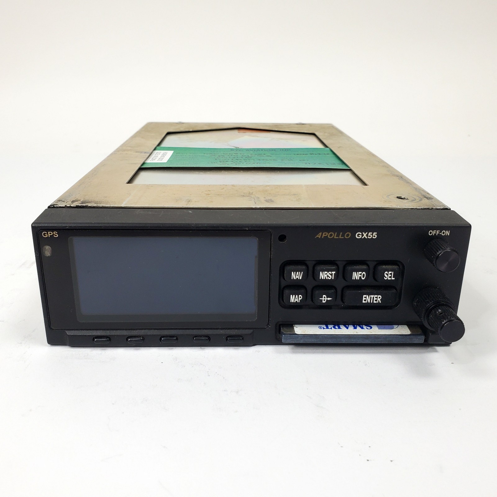 Apollo GPS GX55 PN 430-6050-204 w/ Tray - Tested Working - New Battery