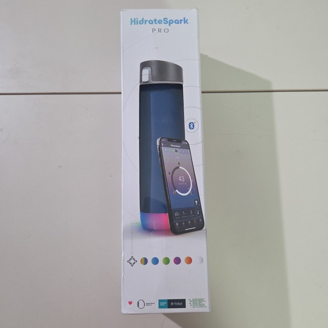 Hidrate Spark PRO Steel Smart Water Bottle 21 oz New in Box