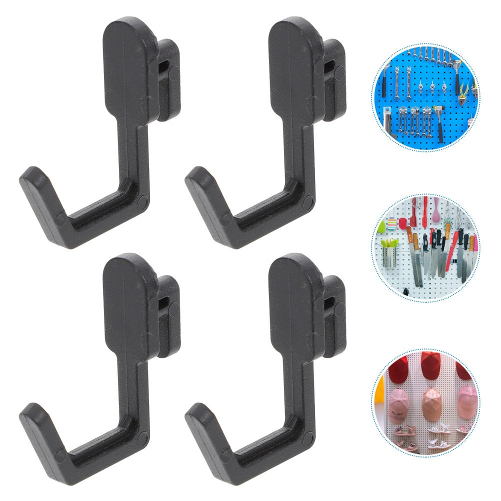 20pcs Peg Board Hook Plastic Display Hook Shelf Hanger Supplies