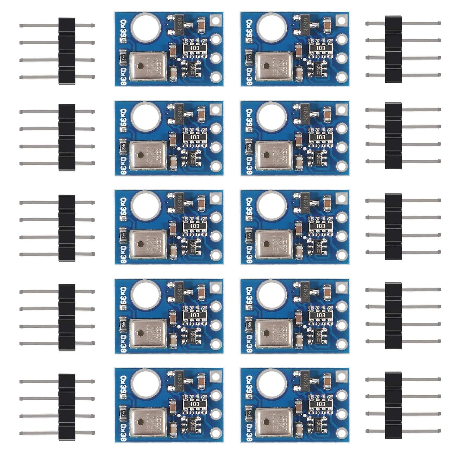 10PCS AHT10 High Precision Digital Temperature and Humidity Sensor Measurement