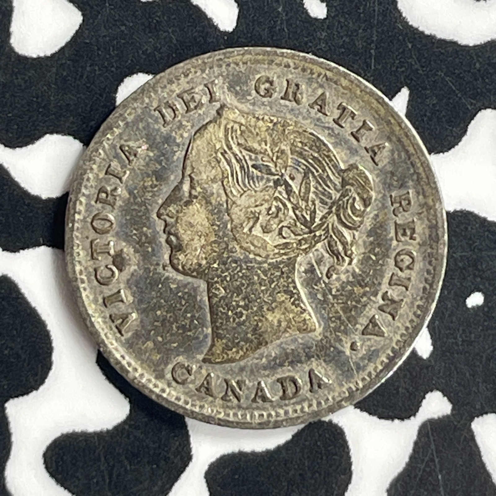 1898 Canada 5 Cents Lot#JM9664 Silver! Nice! Better Date