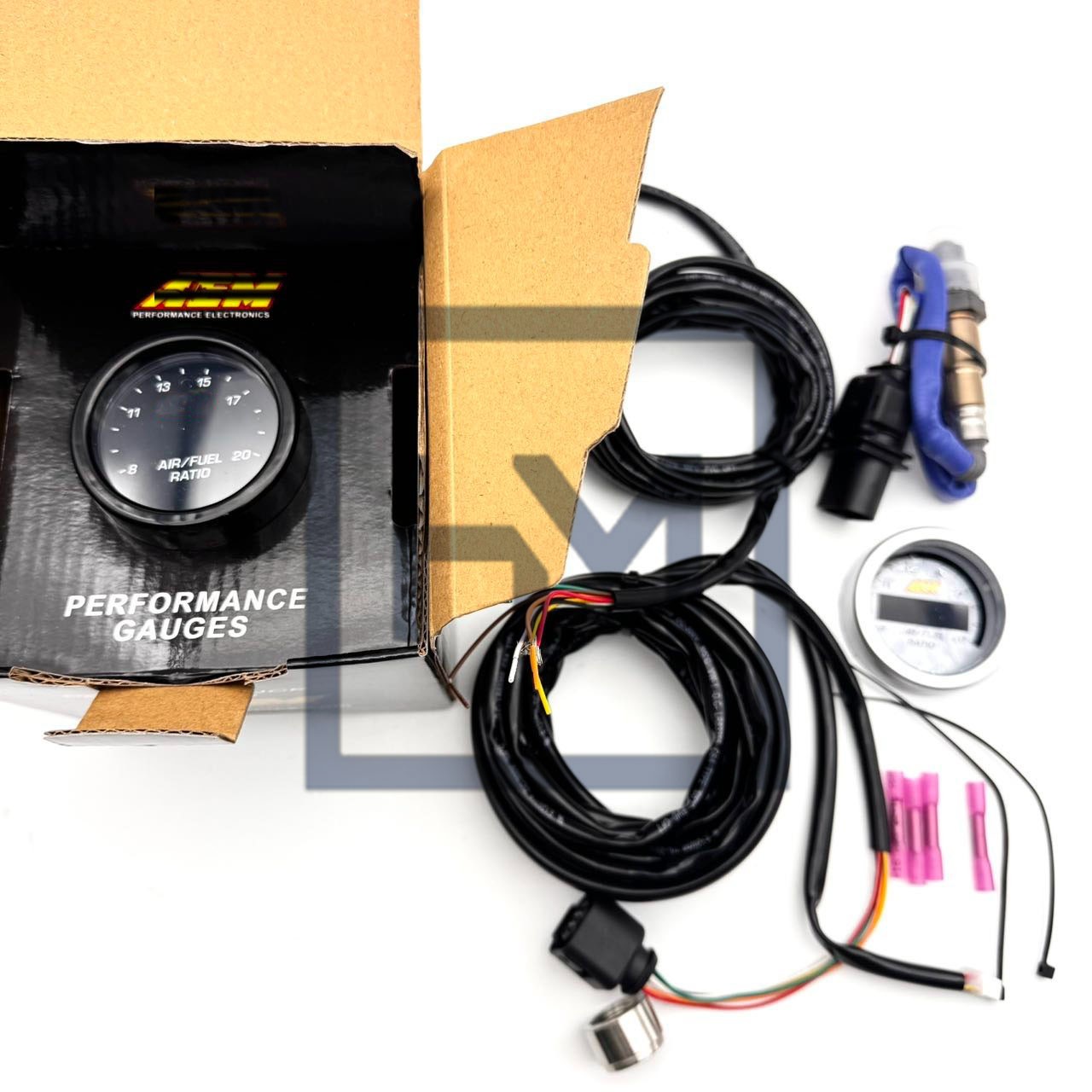 New 30-4110 Wideband O2 Air Fuel Ratio UEGO Gauge 52MM AFR With 4.9 LSU Sensor