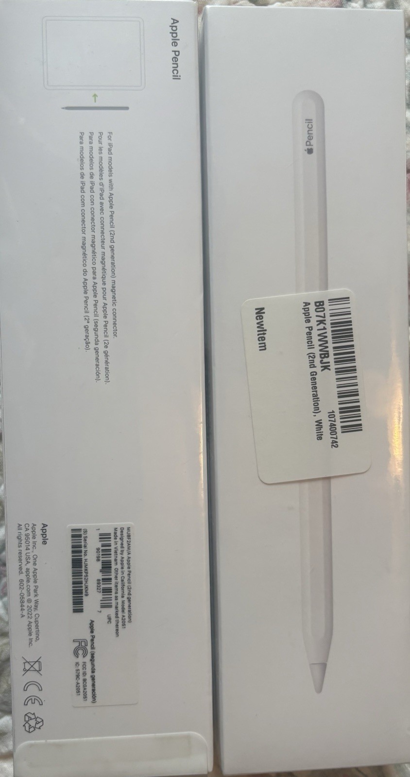 NEW Apple Pencil (2nd Generation) Pixel-Perfect Precision White STYLUS MU8F2AM/A