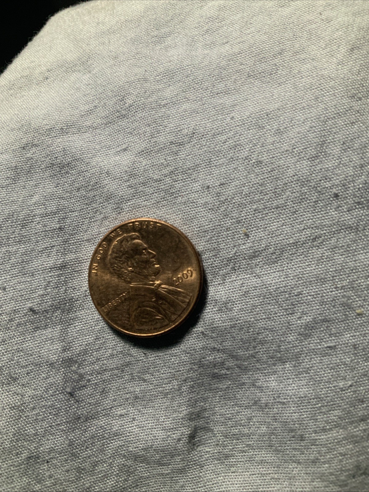 2009 Lincoln Memorial Bicentennial Penny - Formative Years - NO MINT MARK RARE