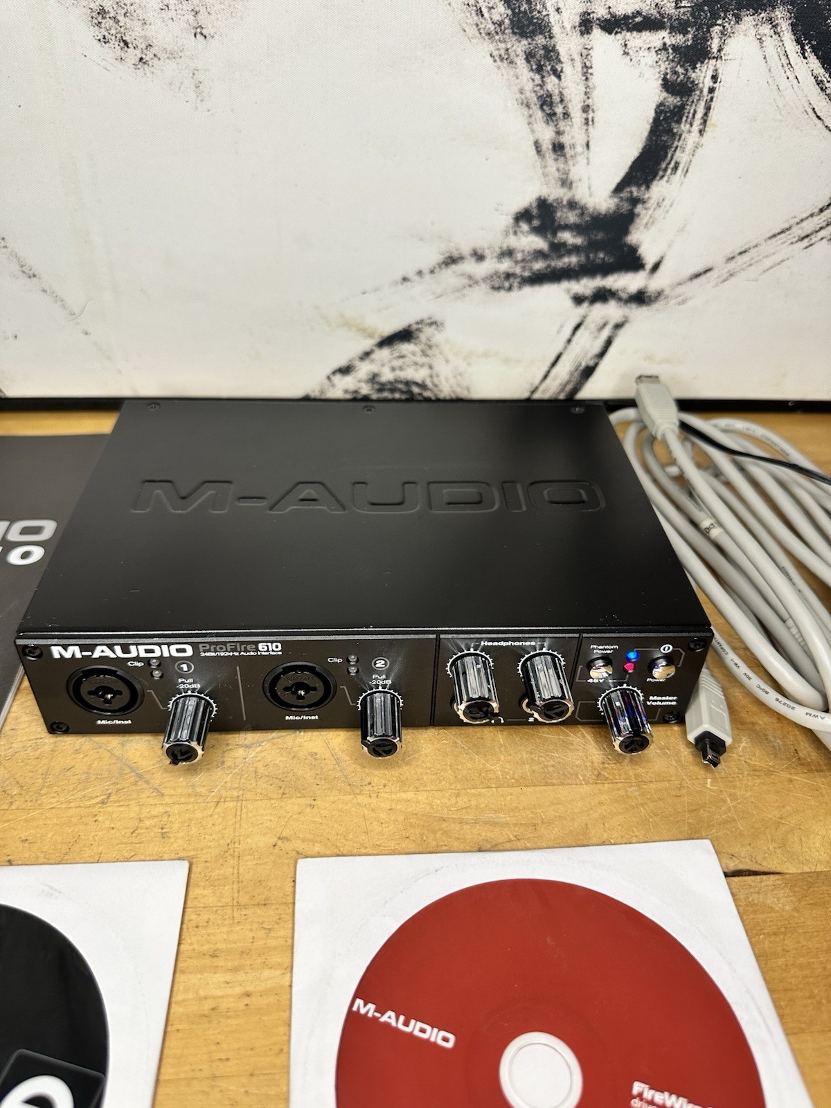 M-Audio ProFire 610 High Def 6 In 10 Out FireWire Audio Interface w Box