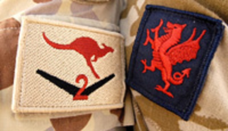 JSOC NATO ISAF ALLIED SECURITY FORCES OPERATOR SHOULDER PATCH: ISAF INSIGNIA