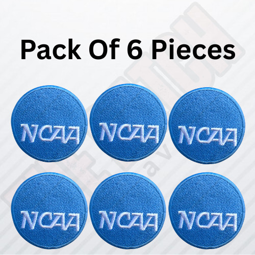 NCAA Blue Logo Embroidered patch iron/Sew On 2" Size Pack Of 6 Free Shipping