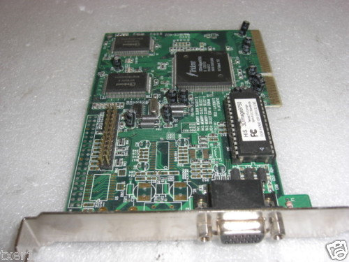 Trident 3D Image 9750 AGP VGA Video Card FULL SIZE TESTED