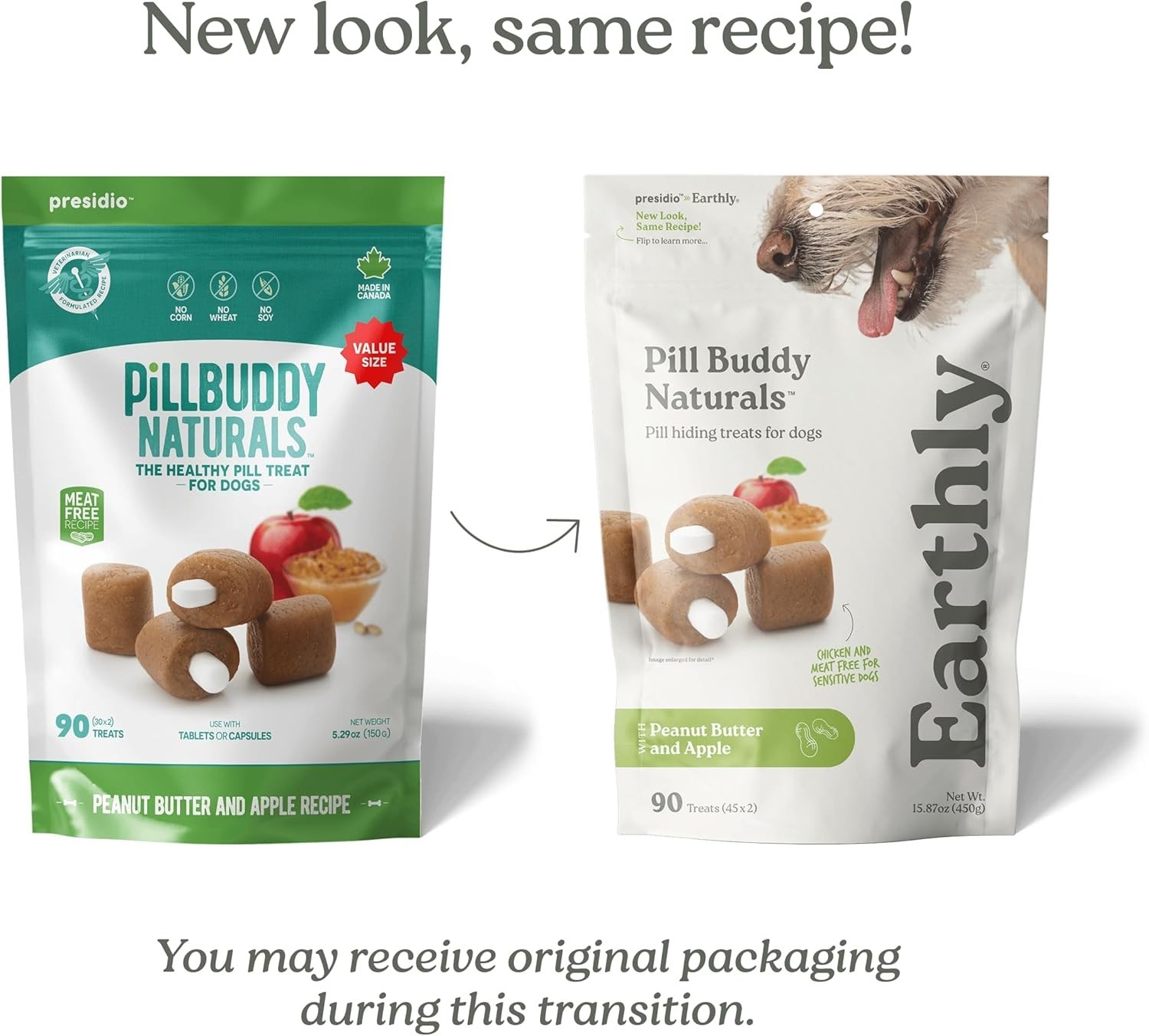 Pill Buddy Naturals - PB & Apple Recipe Pill Hiding Treats for Dogs - Make A ...