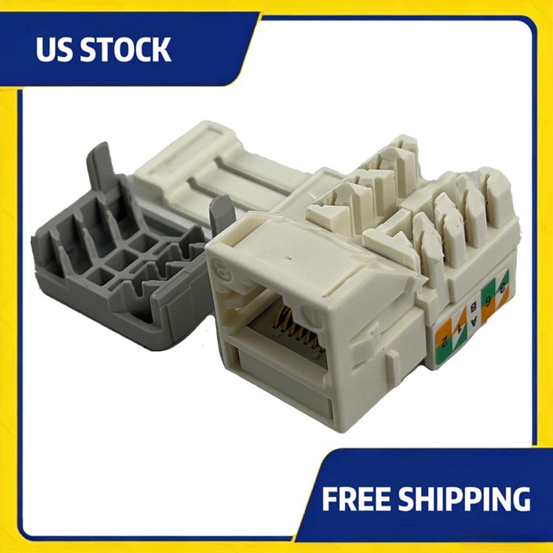 25Pcs Cat6a Keystone Jack Replacement For Commscope GigaSPEED MGS600 760092429