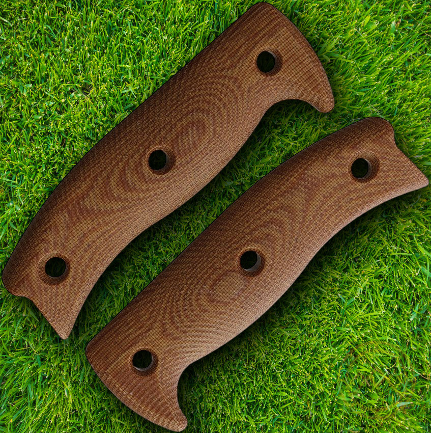 ESEE Handle For ESEE 6 Fixed Blade Knife Brown Micarta Includes Hardware USA