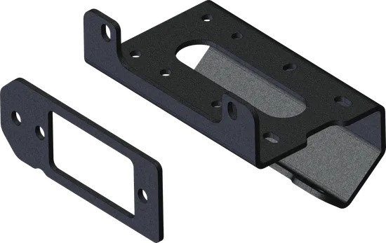 HD Steel Winch Mount KFI WARN Ramsey Superwinch Can Am Defender HD10 4x4 16-25
