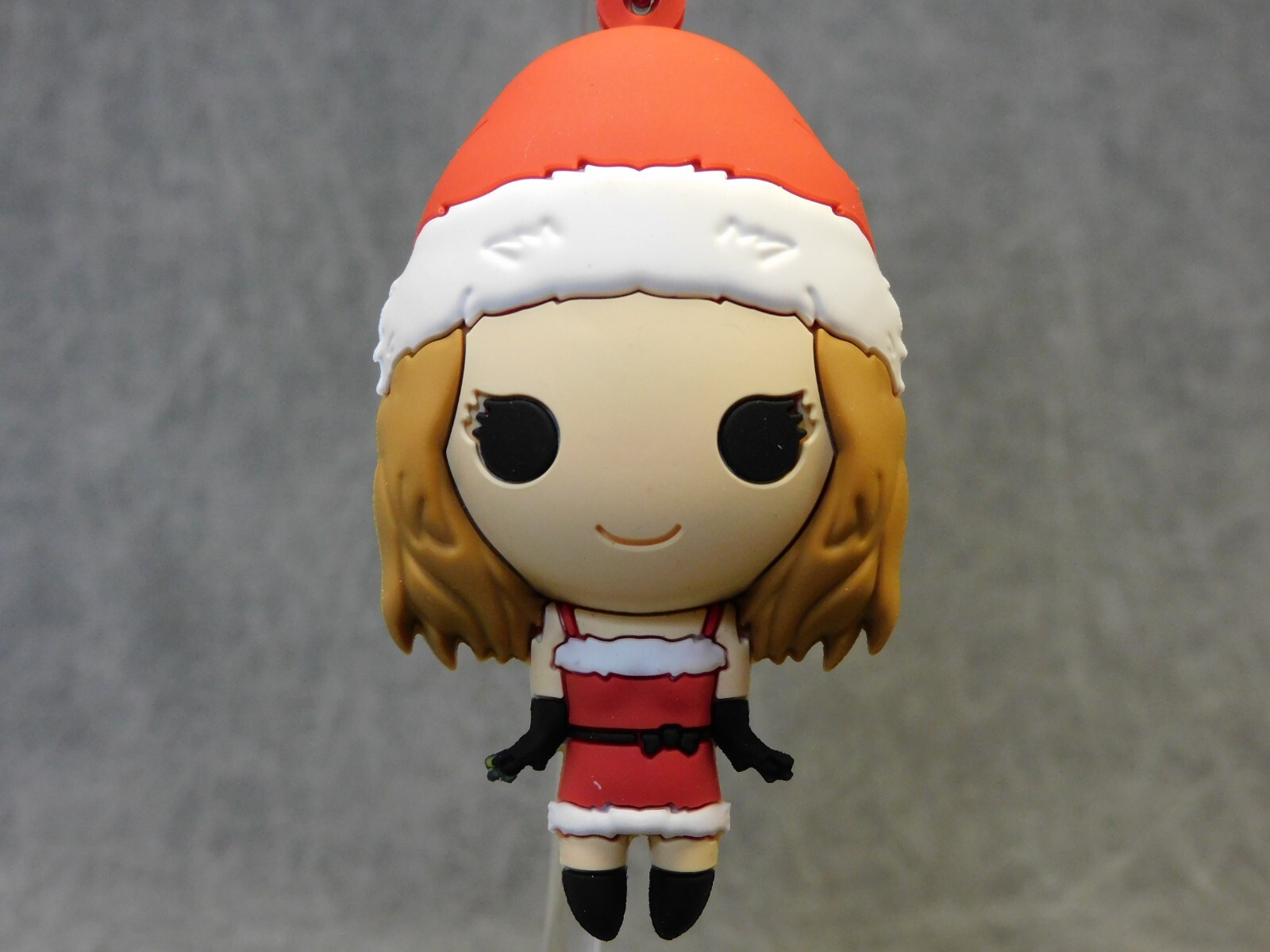 Mean Girls NEW *  Karen Smith Santa Hat Clip * Blind Bag Movie Key Monogram