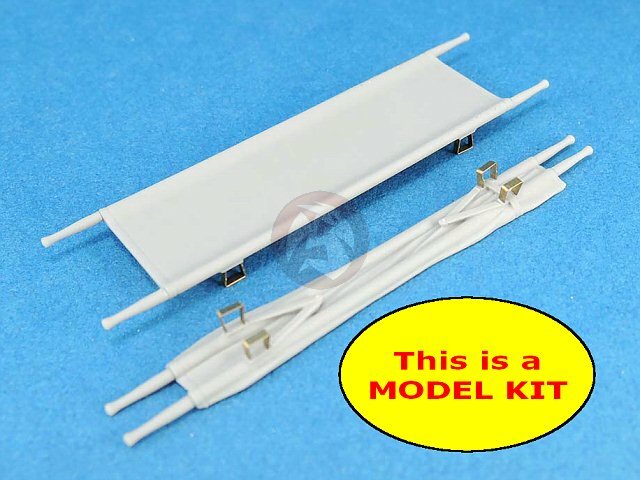 Legend 1/35 US Army Stretcher Set Military Litter w/Canvas Bed WWII (4pc) LF1416