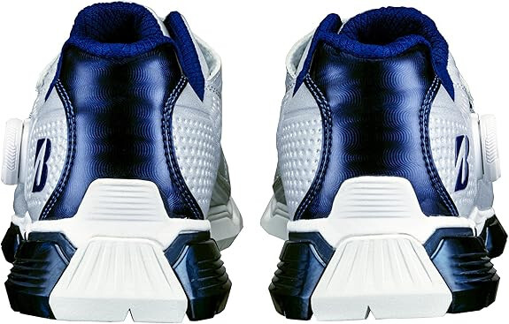 BRIDGESTONE Golf Shoes ZSP-BITER TOUR BOA WIDE Silver Blue SH2401 US7.5(25.5cm)