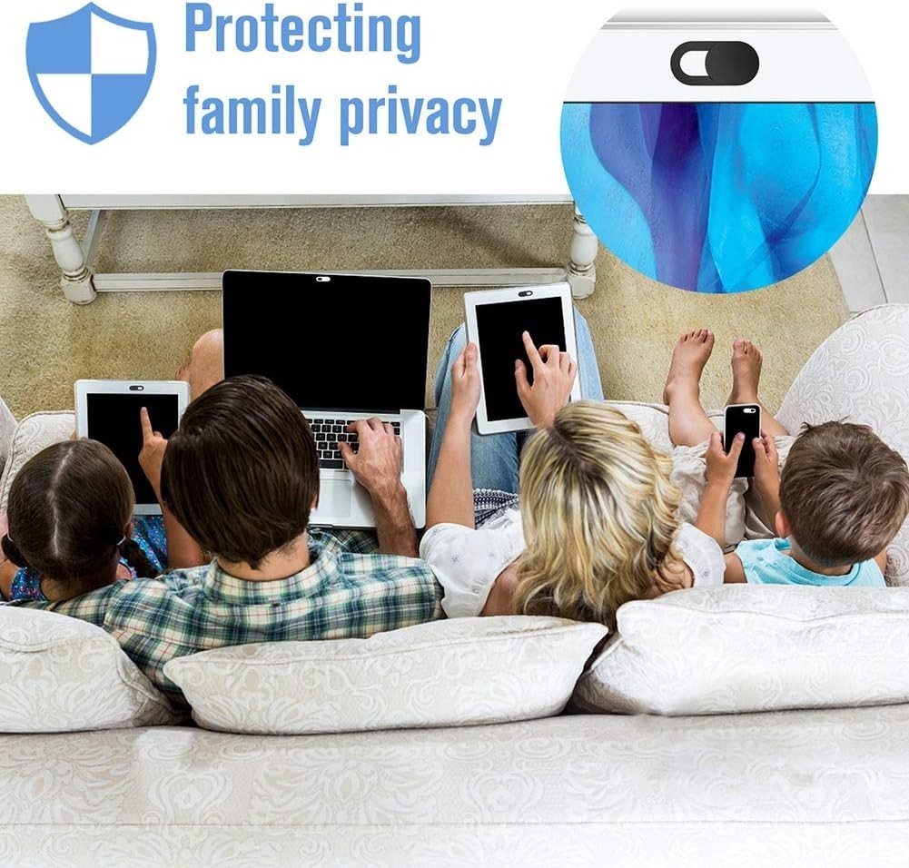 Webcam Cover Slide,[6 Pack] Ultra-Thin Laptop Web Camera Cover Compatible wit...