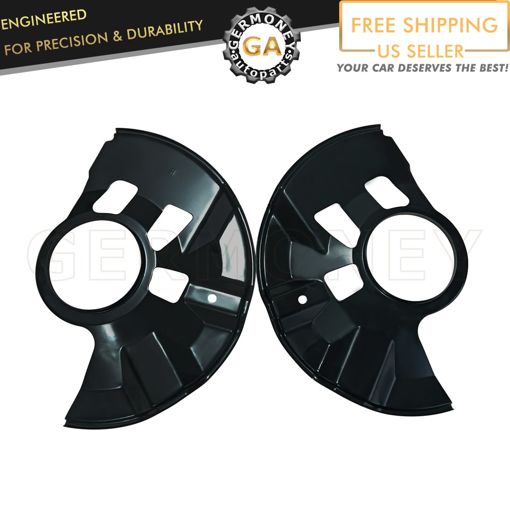 For 2006-2012 Ford Mercury Milan New Front Driver & Passenger Brake Dust Shields