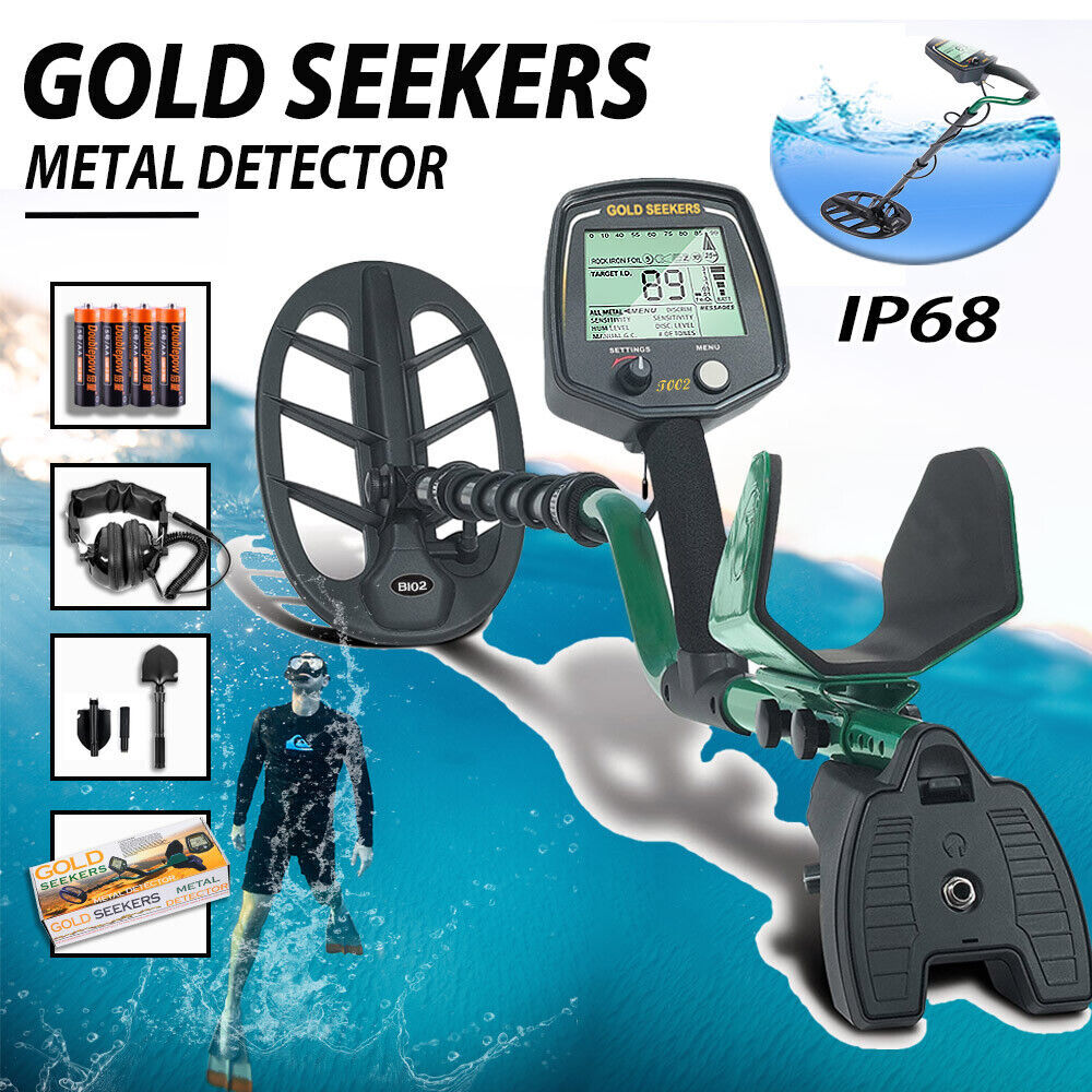Metal Detector Underground De Metales Oro Plata y Diamante Usados With Shovel