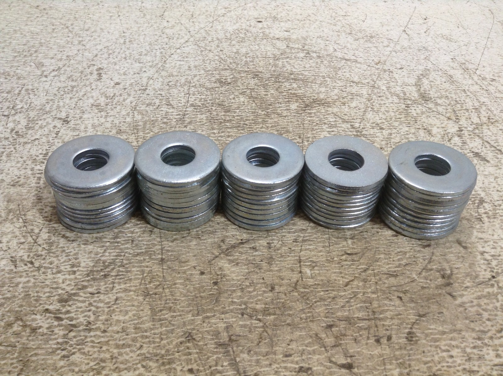 TE 3/4" U.S.S Flat Zinc Plated Washer Lot of 50 New (OK)