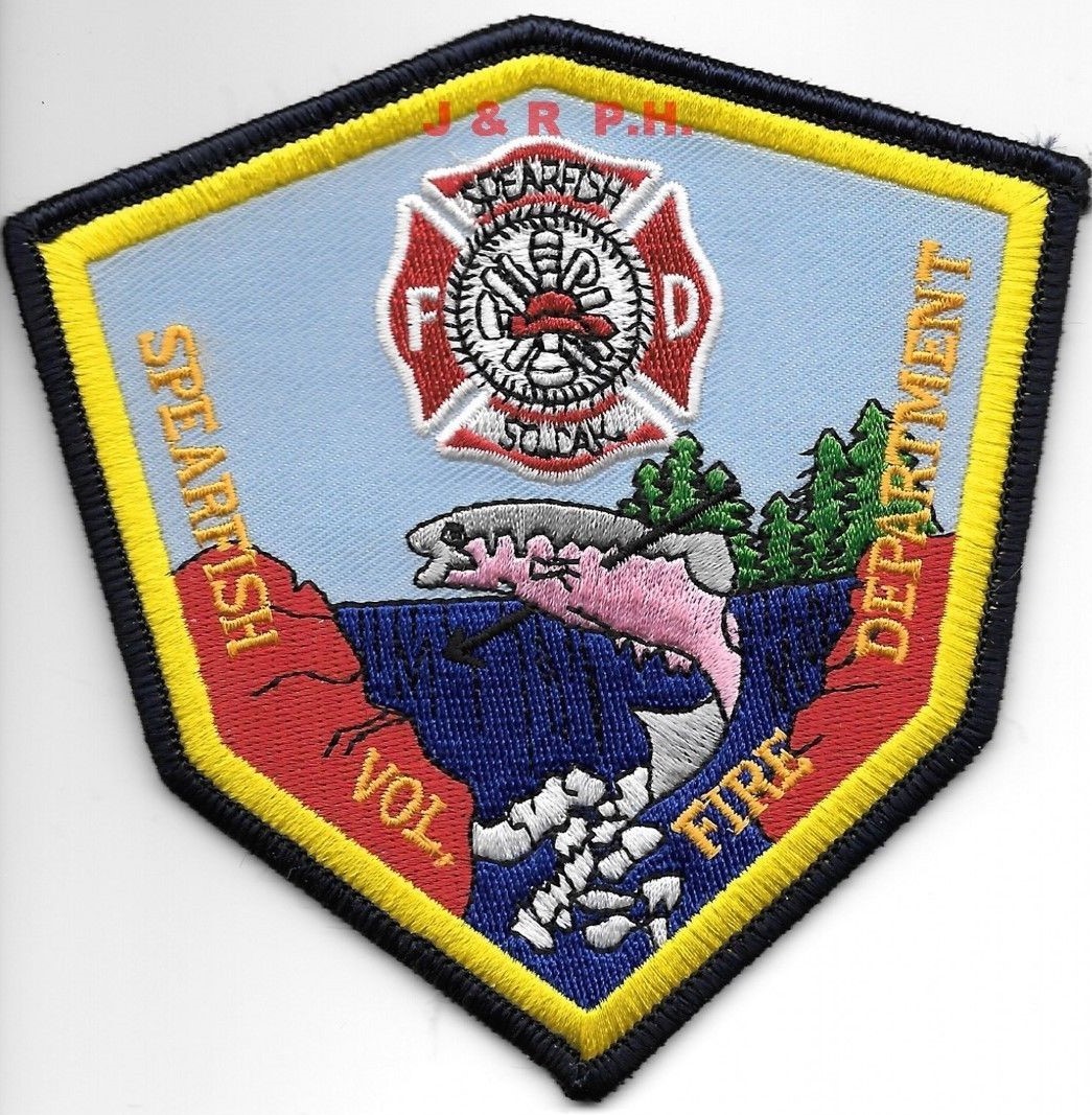 Spearish  Vol. Fire Dept., South Dakota  (4.5" x 4.5") fire patch