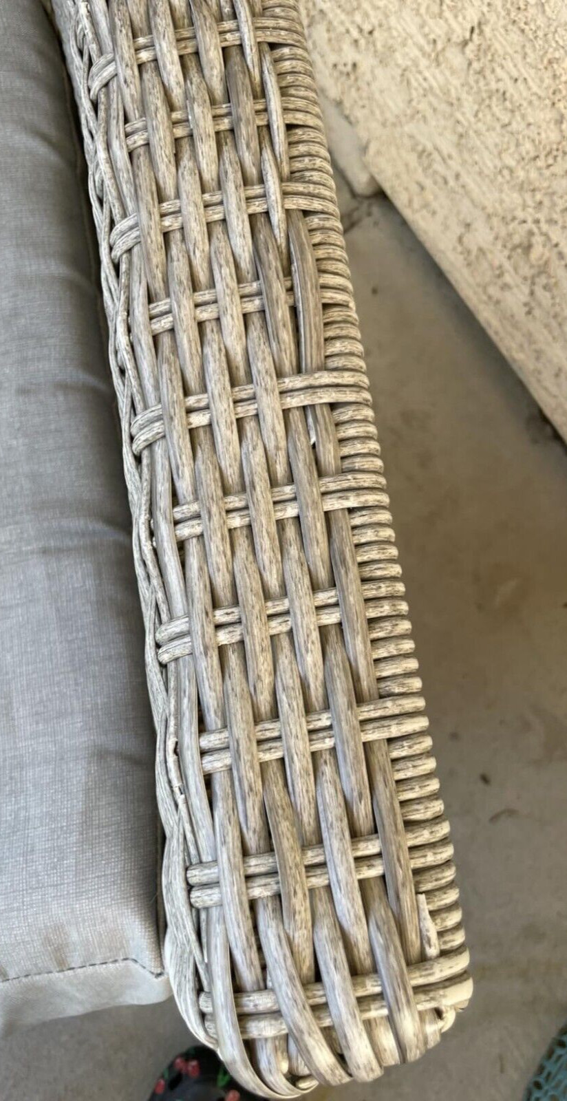 120Ft Wicker Repair Supplies Plastic Rattan Material Patio Chair Repair Grey NEW