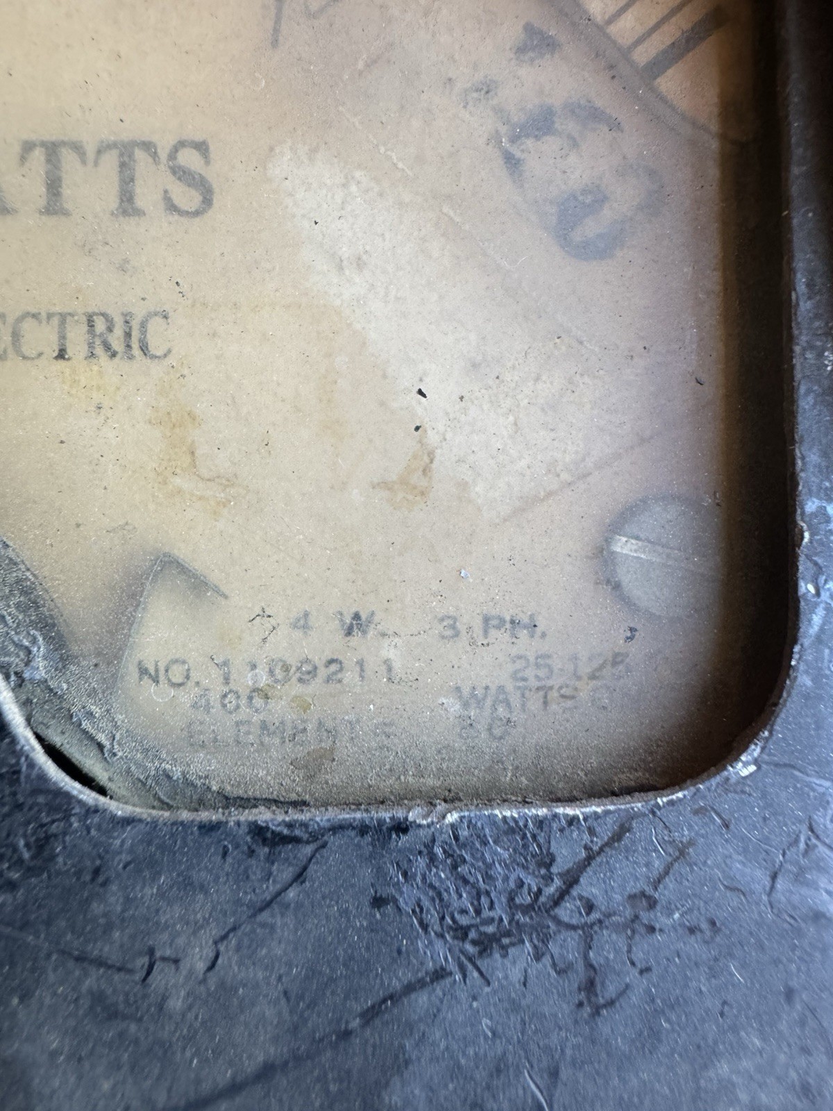 General Electric AC Kilowatts Gauge