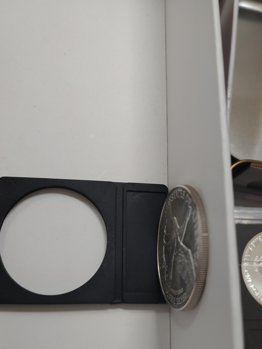 One Ounce Silver Dollar 2021 W Uncirculated West Point Error Coin Type 2