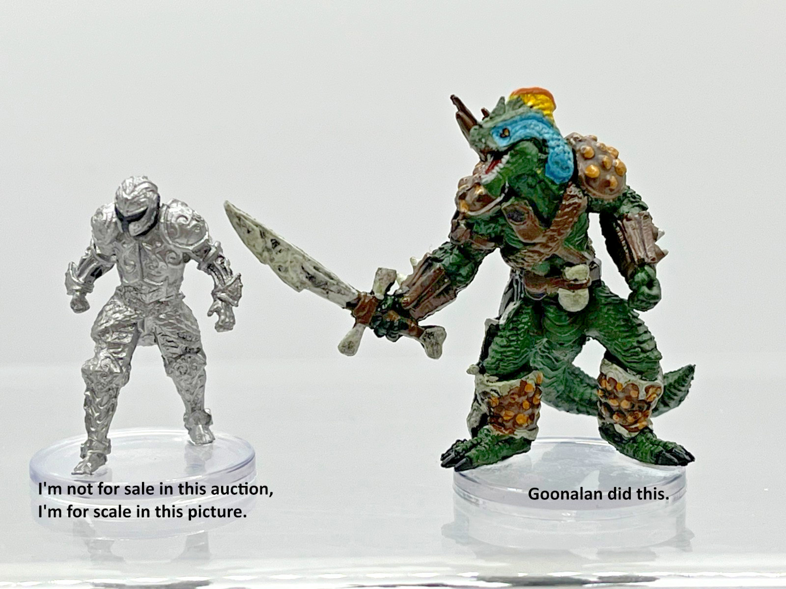 D&D Pathfinder Mini Fangs & Talons 09 Lizardfolk