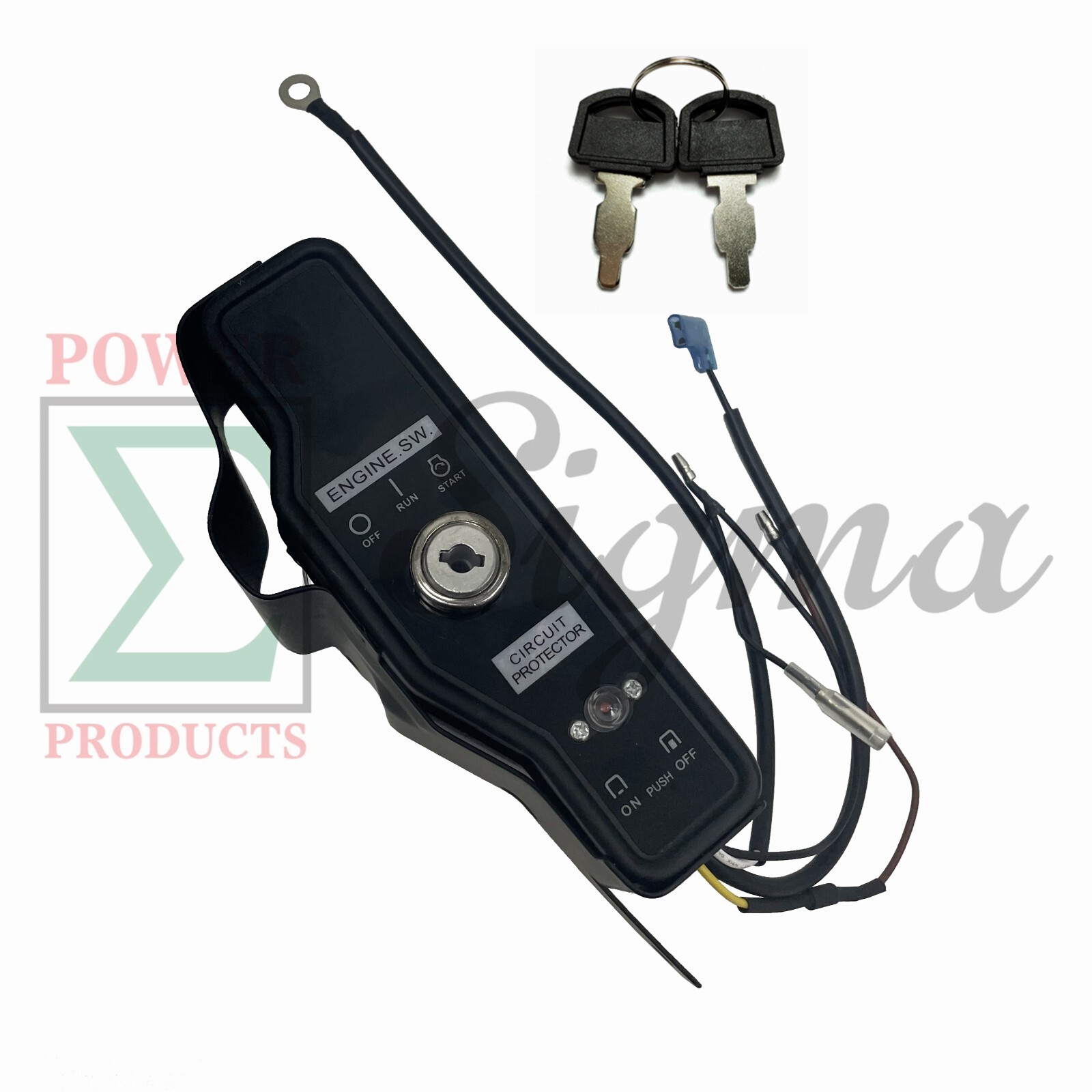 Ignition Switch Box For Powerhorse 420cc 12.5 HP OHV Horizontal Gas Engine