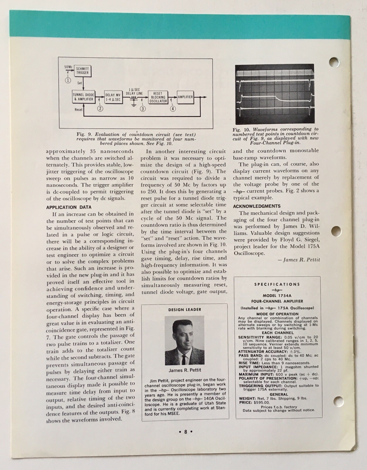 Hewlett-Packard Journal June, 1964