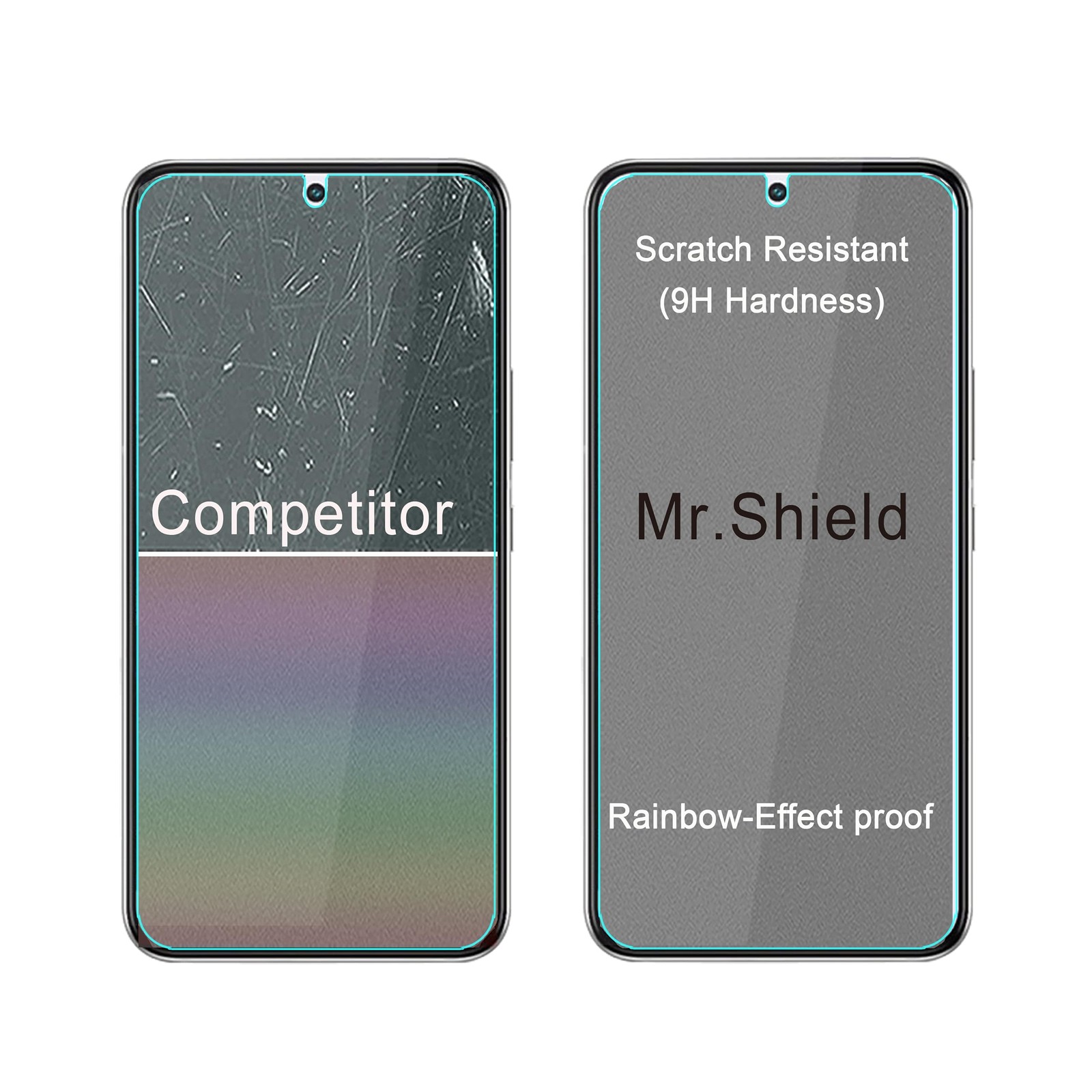Mr.Shield [3-Pack] Screen Protector For Samsung Galaxy S22+ 5G / clear
