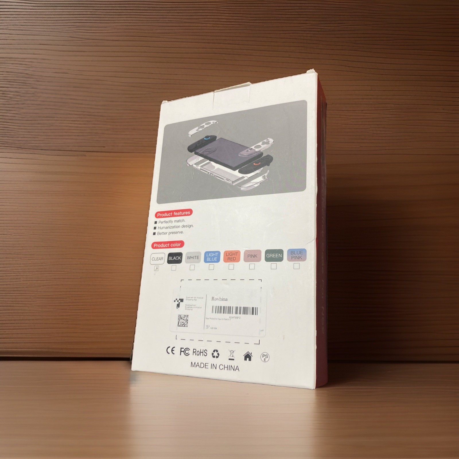Protective Case For Nintendo Switch 2 | Clear | BRAND NEW OPEN BOX