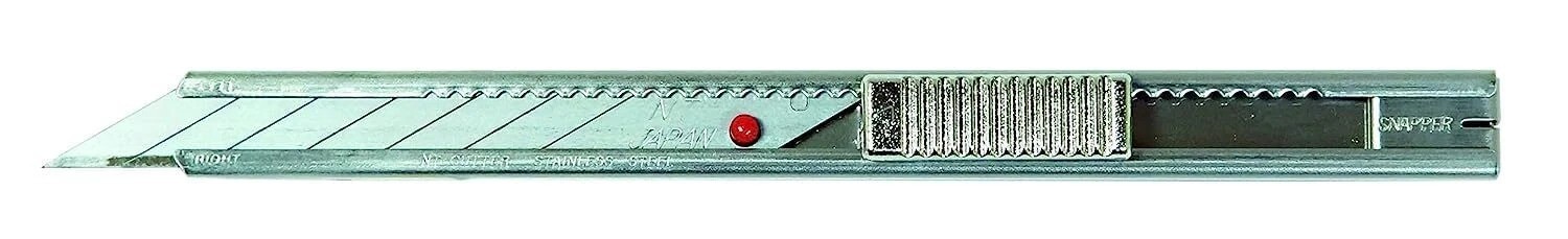 NT Cutter PRO Auto-Lock Stainless Steel Graphic Knife AD-2P
