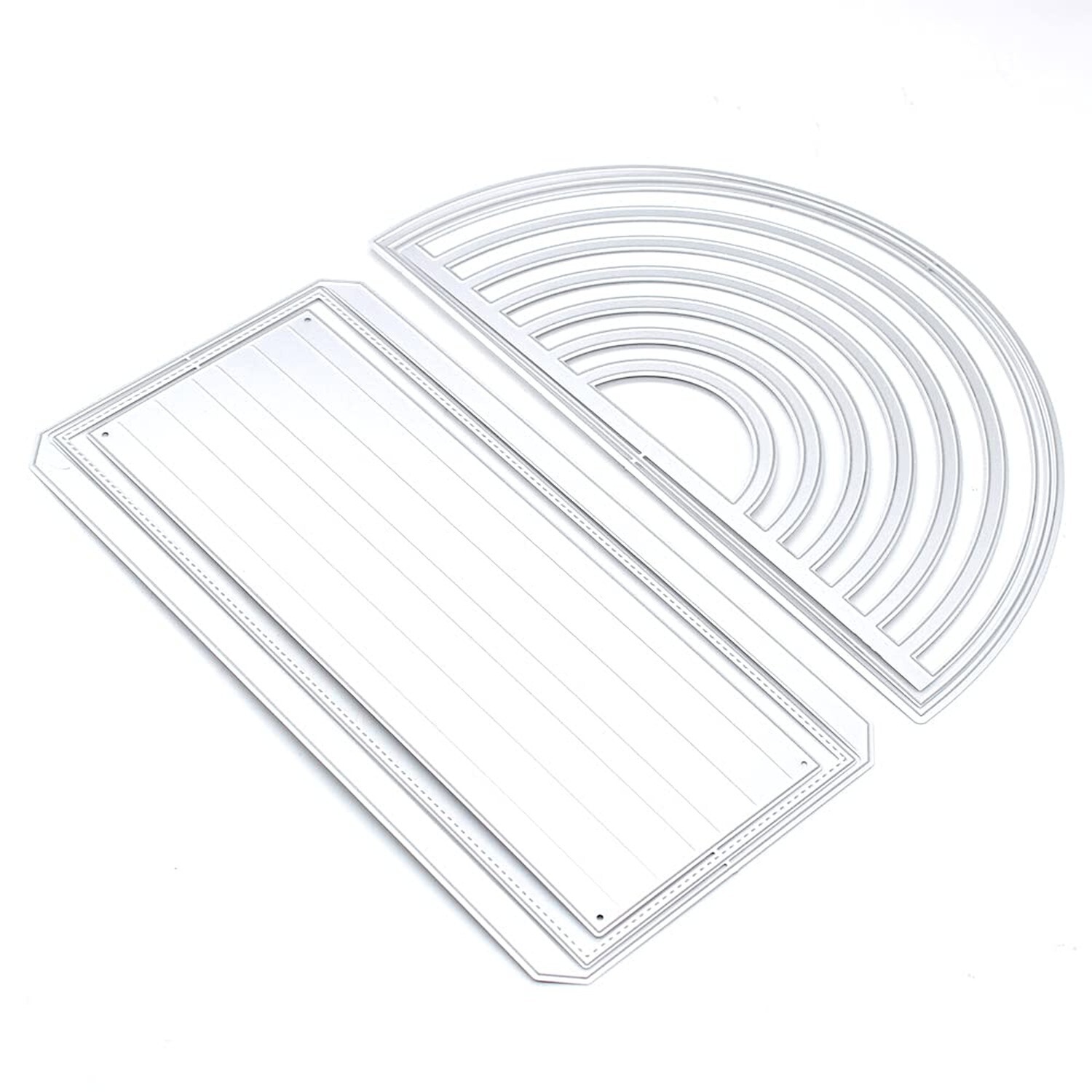 KSCRAFT Rainbow Shaker Mini Album Keepsake Metal Cutting Dies Stencils for DI...