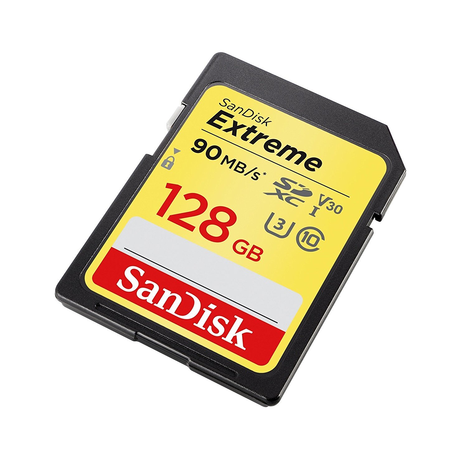 Sandisk 128GB FS extreme V30A 4K Ultra HD SD card for Panasonic HC WXF1 VX1 V800