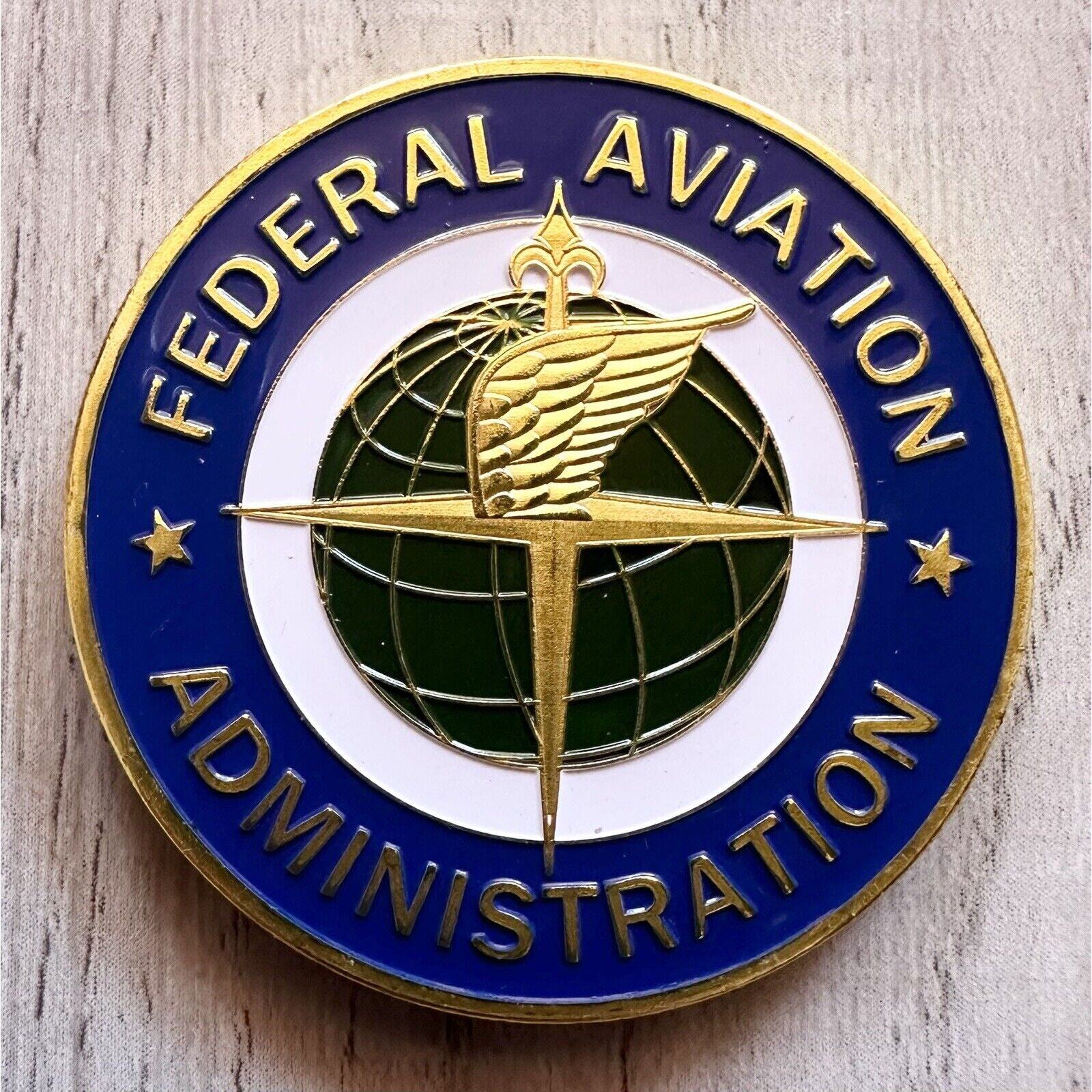 US Government Agency FEDERAL AVIATION ADMINISTRATION (FAA) Challenge Coin
